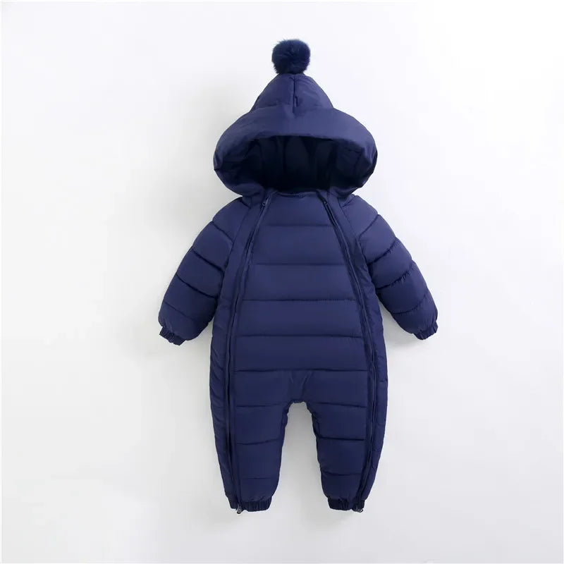 Full-body waterproof thermal suit with hood and double multicolor zip-7